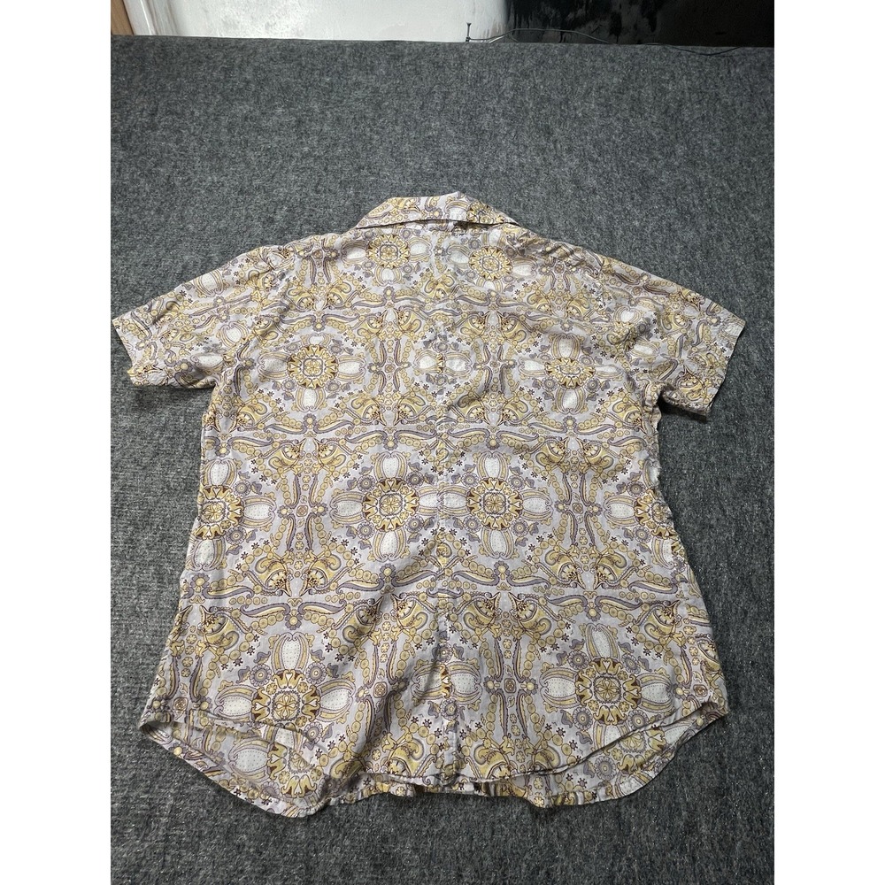 Vintage Patagonia Shirt Womens 6 Multicolored Geometric Short Sleeve Comfort - Picture 3 of 7